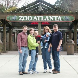 Zoo Atlanta w/ Brian, Tracy, & Kids (3/19/05)