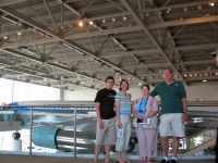 Shawn & Katie with Katie's parents at the Reagan Library