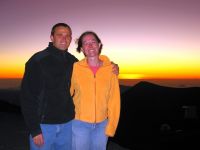 Shawn & Katie at the Mauna Kea summit